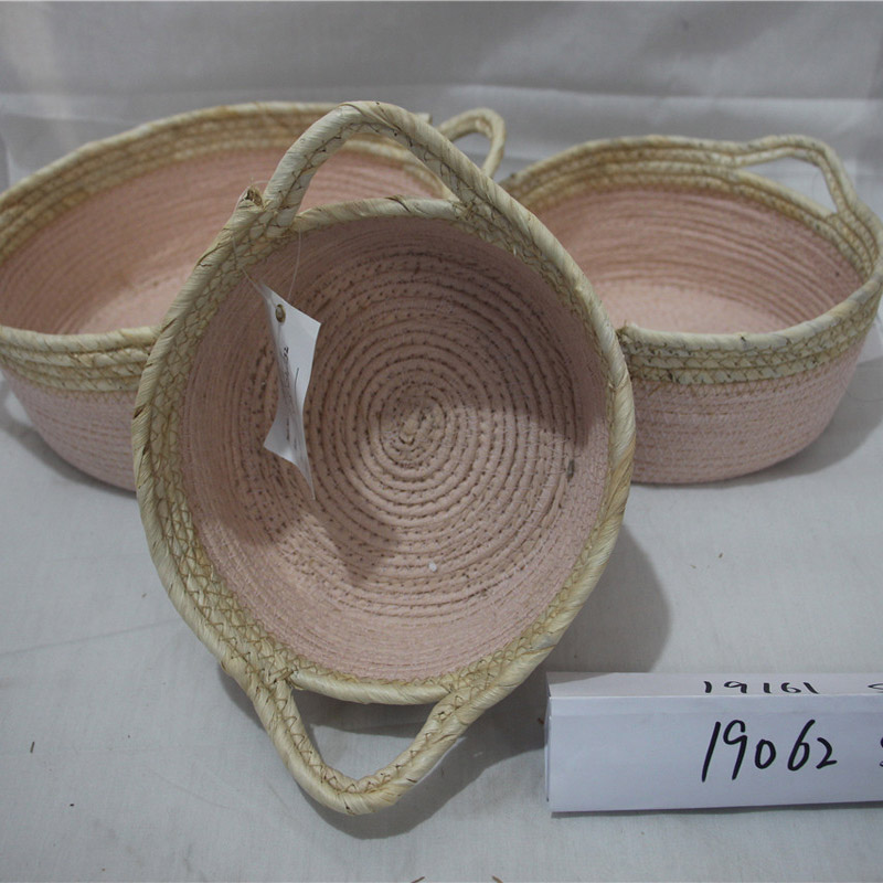 Rattan Oval Woven basket For Gifts Picnic Empty Fruit Gift Baskets Hand Woven Garden Holder For Storage Of Vegetables